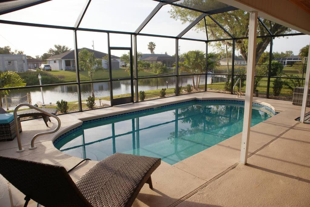 Cozy Retreat, Heated Pool, Water Canal, Bikes,3 Bedroom Кейп-Корал Экстерьер фото